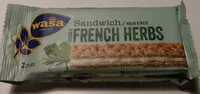 Mängden socker i Sandwich Cheese & French Herbs