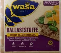 Mängden socker i Ballaststoffe