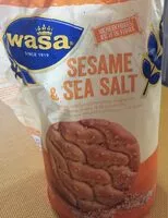 Mängden socker i Wasa sesame et sea salt