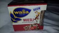 Mängden socker i Pain croustillant Muesli Crunch