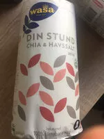 Mängden socker i Din Stund Chia & havsalt