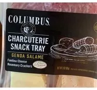 Mängden socker i Charcuterie Snack Tray, Genoa Salame