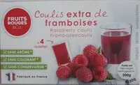 Mängden socker i Coulis extra de framboise