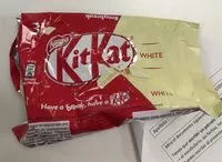 Mängden socker i Kit kat white
