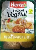 Mängden socker i Nuggets soja & blé