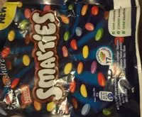 Mängden socker i Smarties