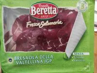Mängden socker i Bresaola della Valtellina