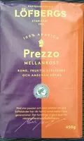 Mängden socker i Prezzo Mellanrost