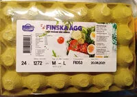 Mängden socker i Kronägg Finska ägg