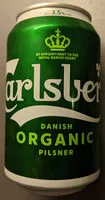 Mängden socker i Carlsberg Danish Organic Pilsner