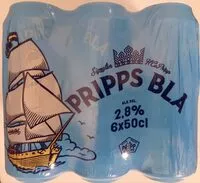 Mängden socker i Pripps Blå 2,8%