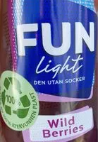 Mängden socker i Fun light