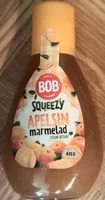 Mängden socker i BOB Squeezy Apelsinmarmelad utan bitar