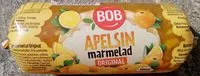 Mängden socker i BOB Apelsinmarmelad Original
