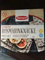 Mängden socker i Rosemary & Salt Crispbread