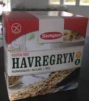 Mängden socker i Havregryn/ Flocons d'avoine