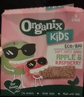 Mängden socker i Organix kids