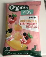 Mängden socker i Banana & strawberry hearts