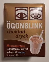Mängden socker i Ögonblink choklad dryck