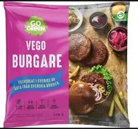 Mängden socker i Vegoburgare