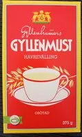 Mängden socker i Havrevälling Gyllenmust