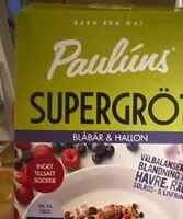 Mängden socker i Supergröt