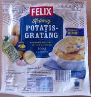Mängden socker i Felix Krämig potatisgratäng