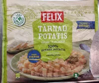 Mängden socker i Tärnad potatis