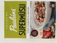 Mängden socker i Coconut Hazelnut and Strawberry Super Muesli