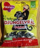 Mängden socker i Djungelvrål