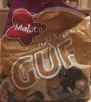 Mängden socker i Karamel Guf