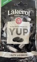 Mängden socker i YUP salty Licorice