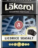 Mängden socker i Seasalt Licorice