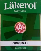 Mängden socker i Läkerol
