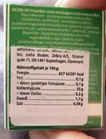 Mängden socker i Läkerol Pastilles Cactus Sugarfree