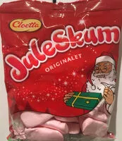 Mängden socker i Juleskum
