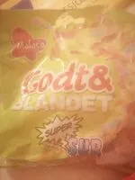 Mängden socker i Godt & Blandet: Super sur