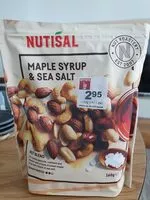 Mängden socker i Maple Syrup & Sea Salt Nut Blend