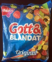 Mängden socker i Gott & Blandat Orginal