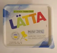Mängden socker i Lätta Mini 28%