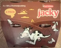 Mängden socker i Ekströms Jacky Chokladpudding
