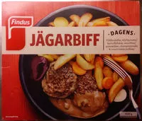 Mängden socker i Findus Dagens Jägarbiff