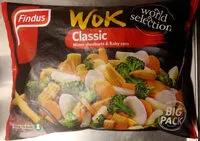 Mängden socker i Findus World Selection Wok Classic Big Pack