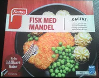 Mängden socker i Findus Dagens Fisk med mandel