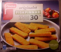 Mängden socker i Findus Originalet 30 klassiska fiskpinnar
