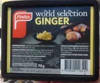 Mängden socker i World Selection Ginger