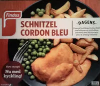 Mängden socker i Findus Dagens Schnitzel Cordon Bleu