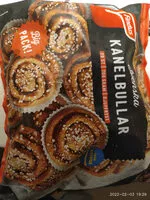 Mängden socker i findus svenska kanelbullar