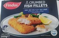 Mängden socker i Crumbed fish fillets