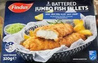 Mängden socker i Filets de colin